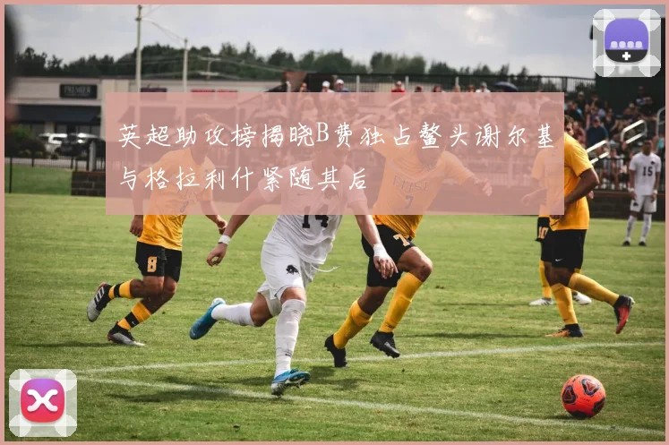 英超助攻榜揭晓B费独占鳌头谢尔基与格拉利什紧随其后