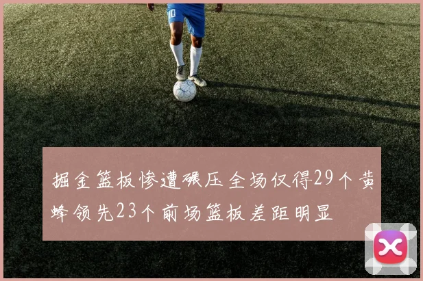 掘金篮板惨遭碾压全场仅得29个黄蜂领先23个前场篮板差距明显